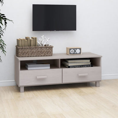 vidaXL TV Cabinet "HAMAR" Honey Brown 106x40x40 cm Solid Wood Pine