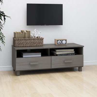 vidaXL TV Cabinet "HAMAR" Honey Brown 106x40x40 cm Solid Wood Pine