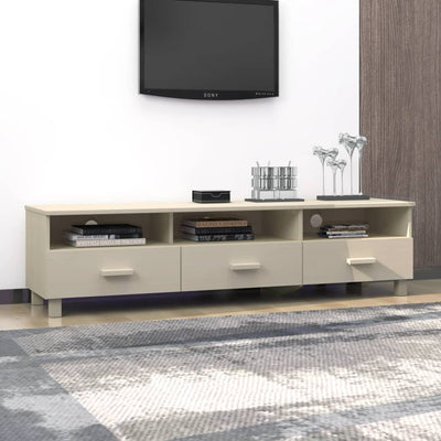 vidaXL TV Cabinet "HAMAR" Honey Brown 158x40x40 cm Solid Wood Pine