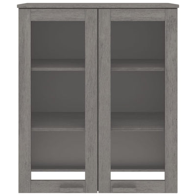 vidaXL Top for Highboard"HAMAR" White 85x35x100 cm Solid Wood Pine