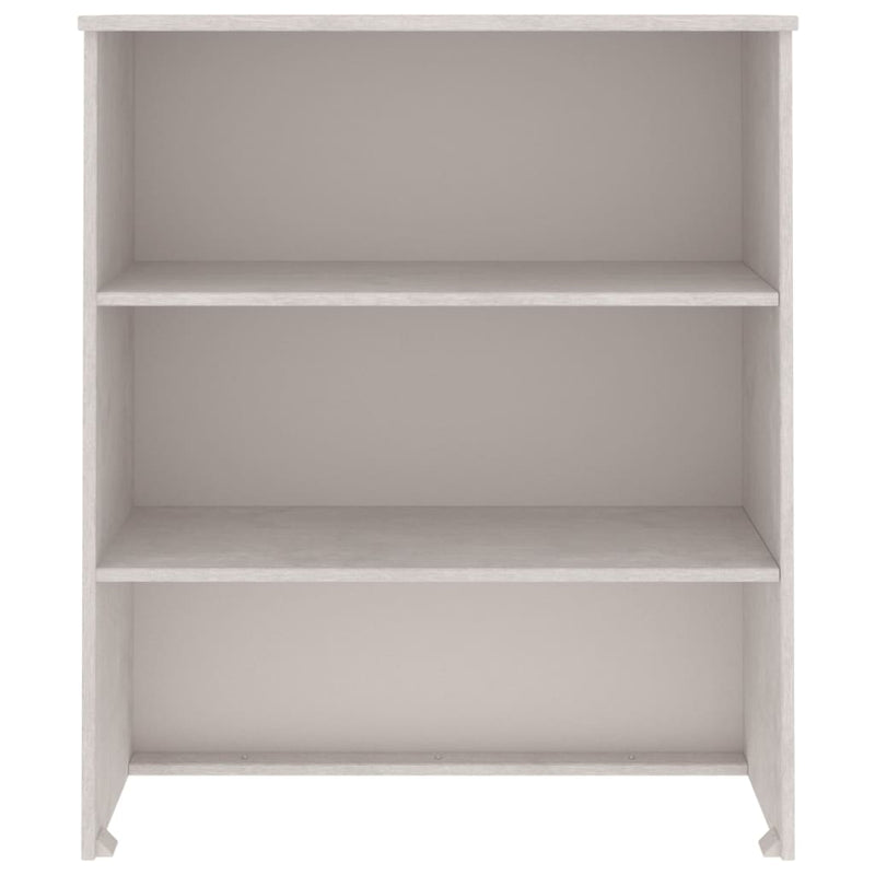 vidaXL Top for Highboard"HAMAR" White 85x35x100 cm Solid Wood Pine