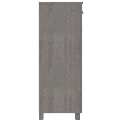 vidaXL Shoe Cabinet "HAMAR" Honey Brown 85x40x108 cm Solid Wood Pine