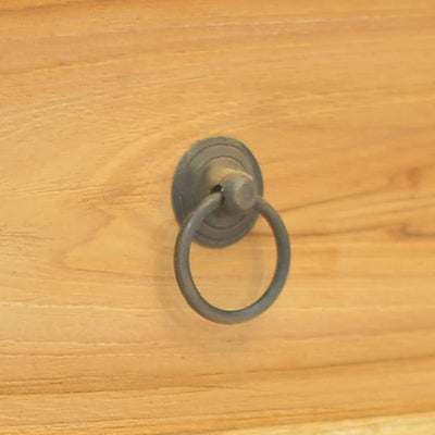 vidaXL Chest of Drawers 56x30x80 cm Solid Wood Teak