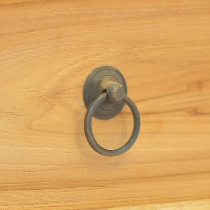 vidaXL Chest of Drawers 56x30x80 cm Solid Wood Teak