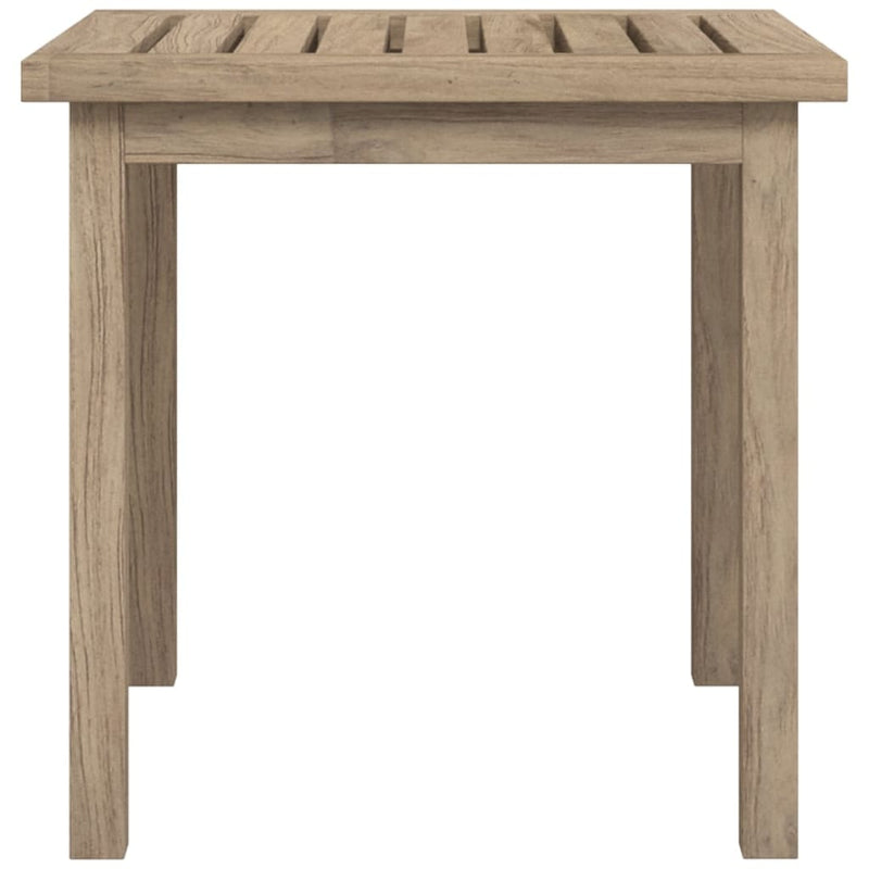 vidaXL Side Table 45x45x45 cm Solid Wood Teak