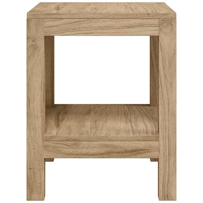 vidaXL Bathroom Side Table 50x40x45 cm Solid Wood Teak
