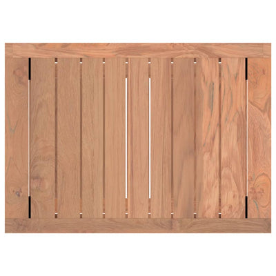 vidaXL Bathroom Side Table 50x35x45 cm Solid Wood Teak