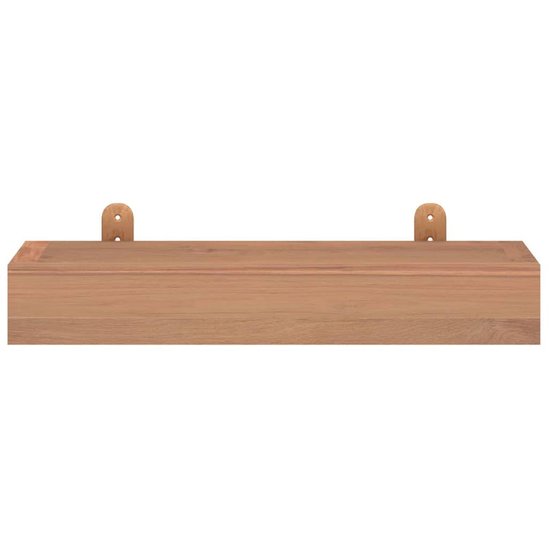 vidaXL Wall Shelves 2 pcs 40x15x4 cm Solid Wood Teak