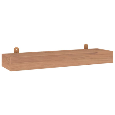 vidaXL Wall Shelves 2 pcs 40x15x4 cm Solid Wood Teak