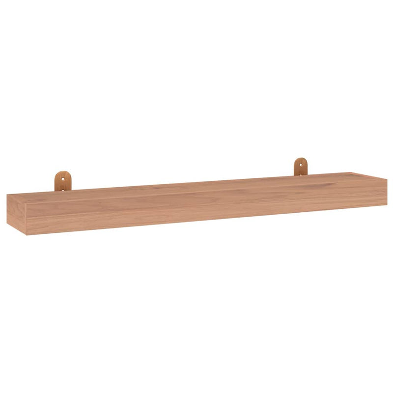 vidaXL Wall Shelves 2 pcs 40x15x4 cm Solid Wood Teak