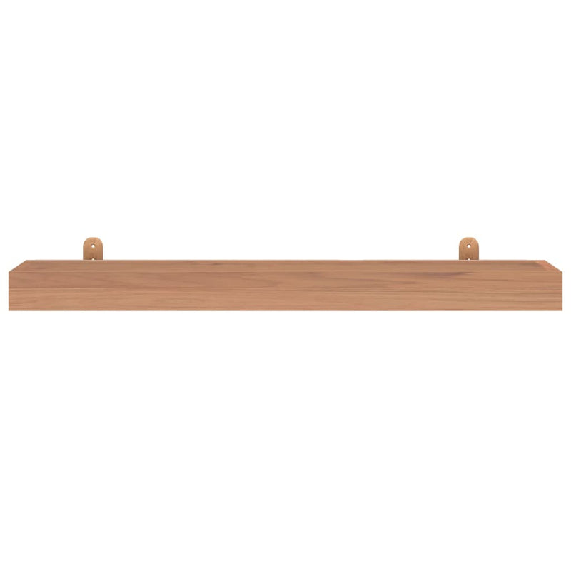 vidaXL Wall Shelves 2 pcs 40x15x4 cm Solid Wood Teak