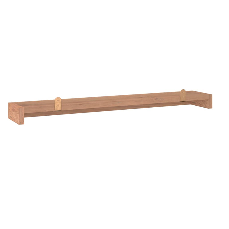 vidaXL Wall Shelves 2 pcs 40x15x4 cm Solid Wood Teak