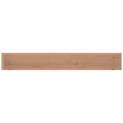 vidaXL Wall Shelves 2 pcs 40x15x4 cm Solid Wood Teak