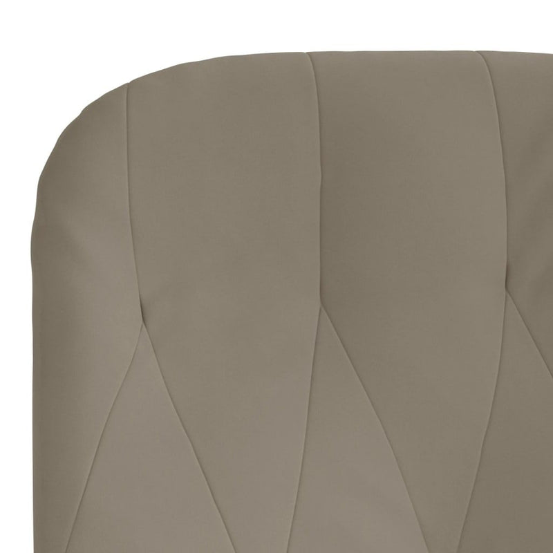 vidaXL Relaxing Chair Light Grey Velvet