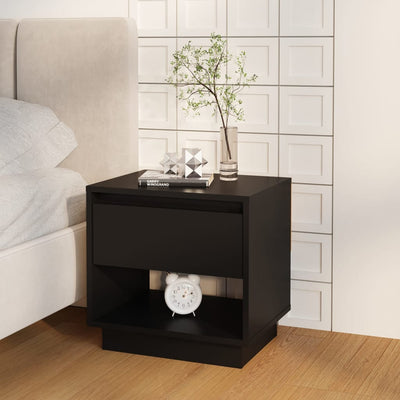 vidaXL Bedside Cabinet Sonoma Oak 45x34x44 cm Engineered Wood