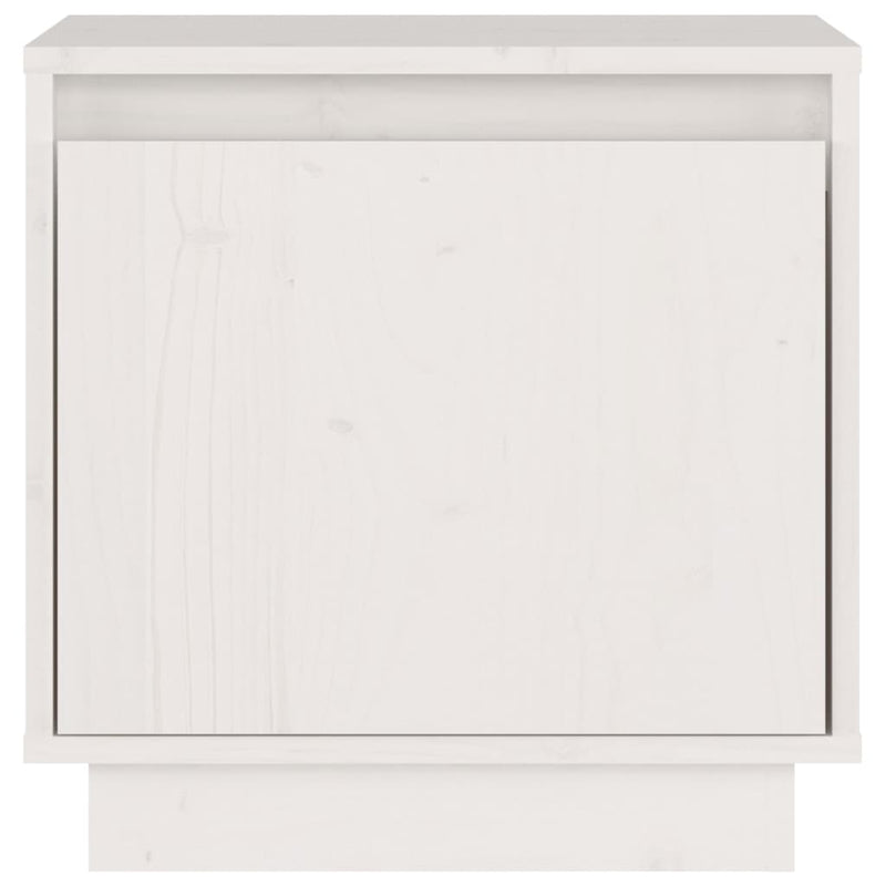 vidaXL Bedside Cabinets 2 pcs Black 40x30x40 cm Solid Wood Pine