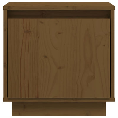 vidaXL Bedside Cabinets 2 pcs Black 40x30x40 cm Solid Wood Pine