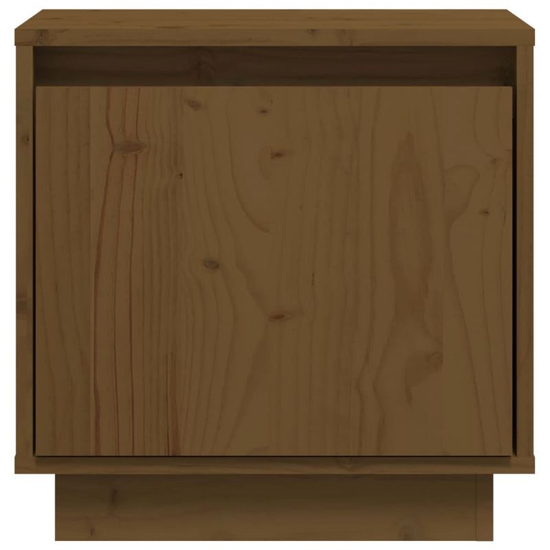 vidaXL Bedside Cabinets 2 pcs Black 40x30x40 cm Solid Wood Pine