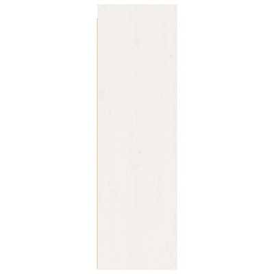 vidaXL Wall Cabinets 2 pcs Black 30x30x100 cm Solid Wood Pine