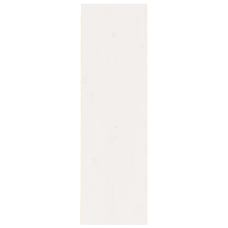 vidaXL Wall Cabinets 2 pcs Black 30x30x100 cm Solid Wood Pine