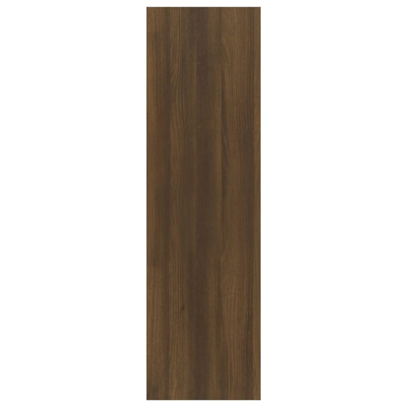 vidaXL Book Cabinet/Room Divider Brown Oak 40x30x103 cm Engineered Wood