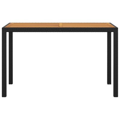 vidaXL 3 Piece Garden Dining Set with Cushions Poly Rattan Grey