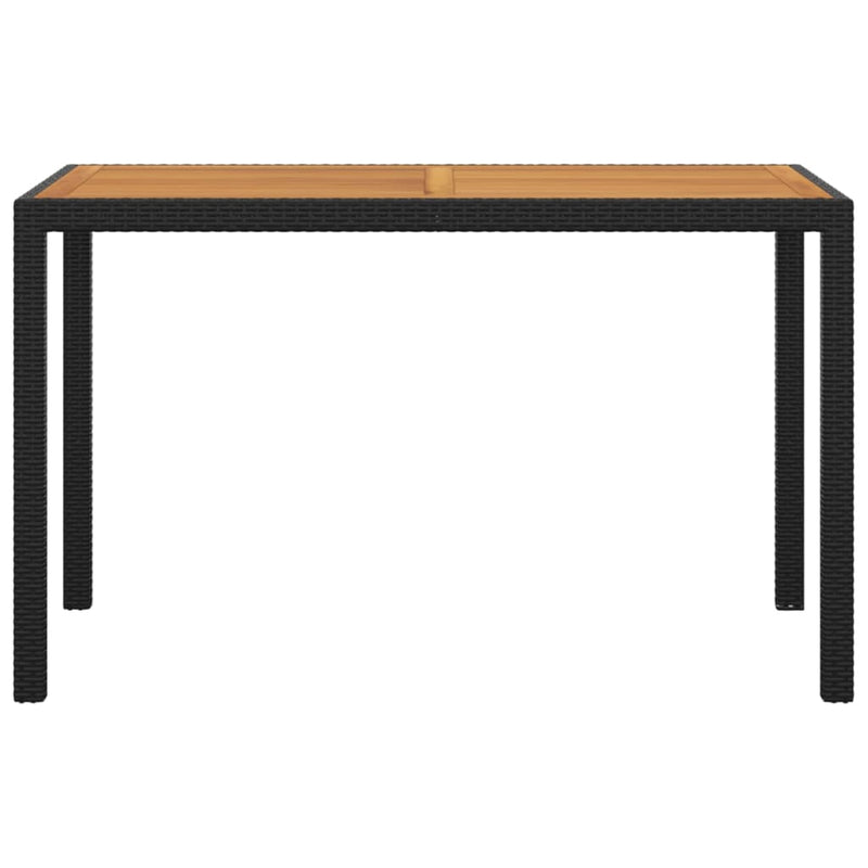 vidaXL 3 Piece Garden Dining Set with Cushions Poly Rattan Grey