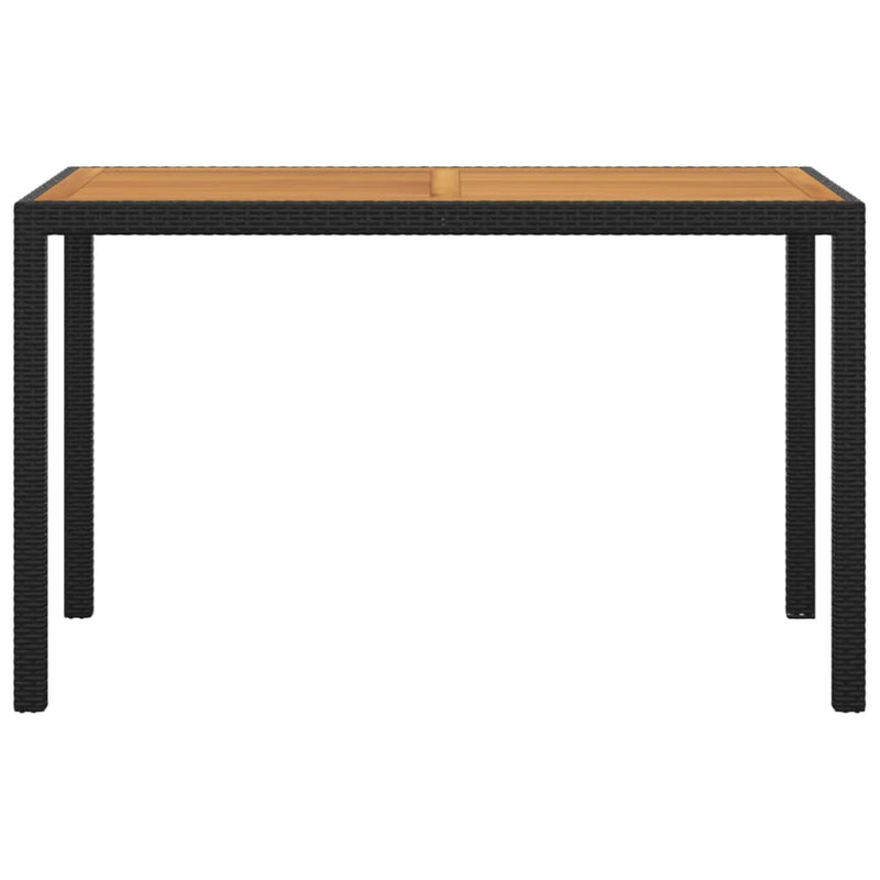 vidaXL 3 Piece Garden Dining Set with Cushions Poly Rattan Grey