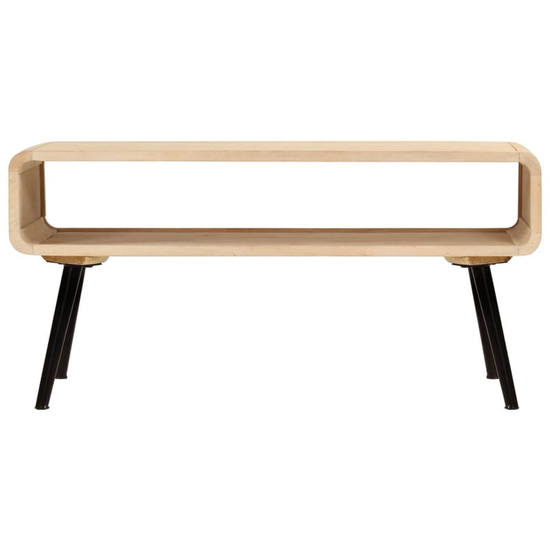 vidaXL Coffee Table 95x40x45 cm Solid Wood Mango