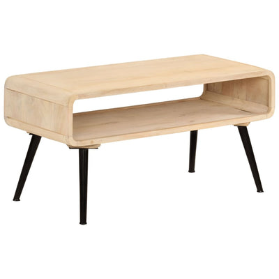 vidaXL Coffee Table 95x40x45 cm Solid Wood Mango