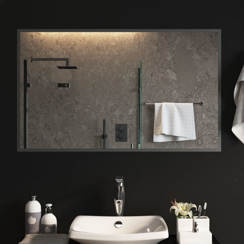 vidaXL LED Bathroom Mirror 60x60 cm