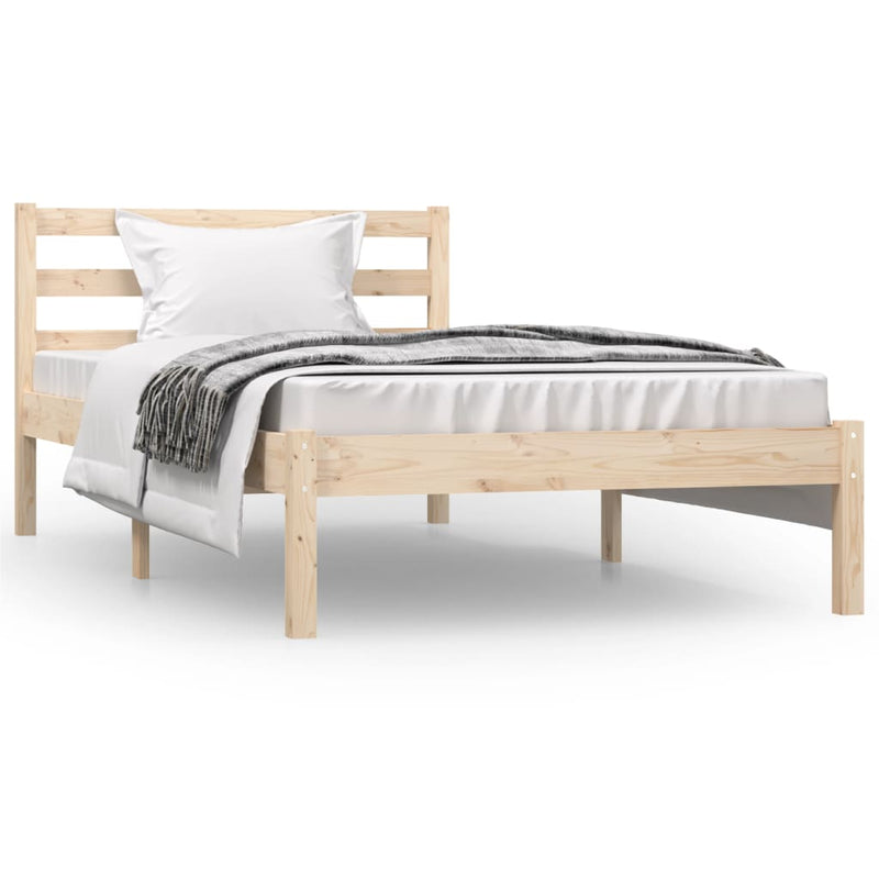 vidaXL Bed Frame without Mattress 90x190 cm