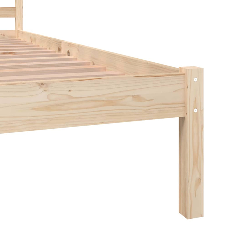 vidaXL Bed Frame without Mattress 90x190 cm