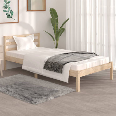 vidaXL Bed Frame without Mattress 90x190 cm