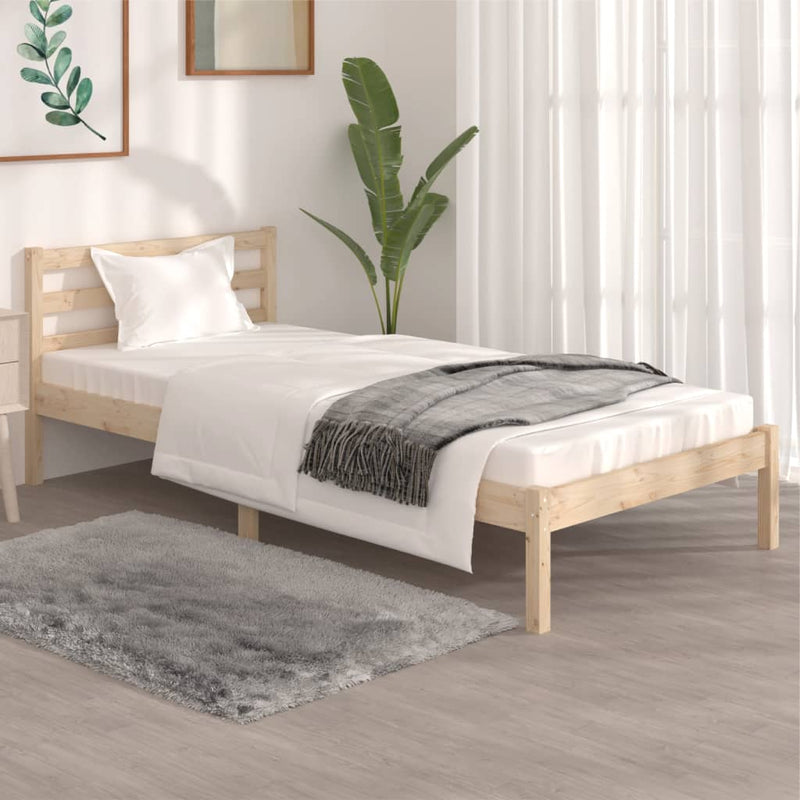 vidaXL Bed Frame without Mattress 90x190 cm