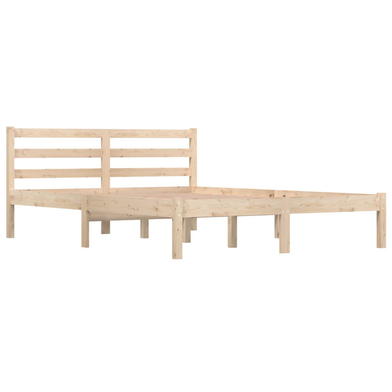 vidaXL Bed Frame without Mattress 135x190 cm