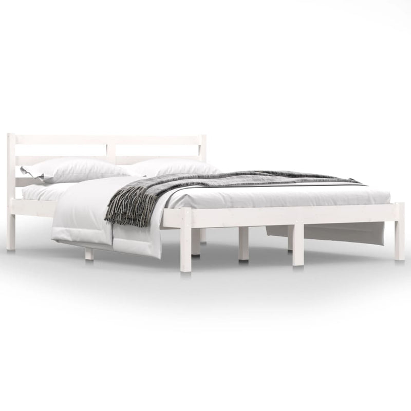 vidaXL Bed Frame without Mattress 135x190 cm