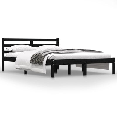 vidaXL Bed Frame without Mattress 135x190 cm