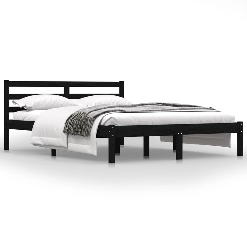 vidaXL Bed Frame without Mattress 135x190 cm