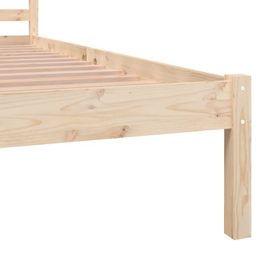 vidaXL Bed Frame without Mattress 150x200 cm