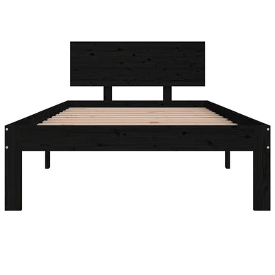 vidaXL Bed Frame without Mattress White 90x190 cm