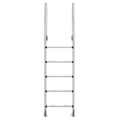 vidaXL Pool Ladder 54x38x184.5 cm 304 Stainless Steel