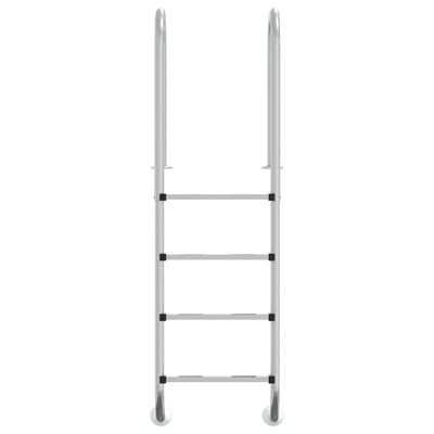 vidaXL Pool Ladder 54x38x184.5 cm 304 Stainless Steel