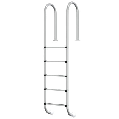 vidaXL Pool Ladder 54x38x184.5 cm 304 Stainless Steel