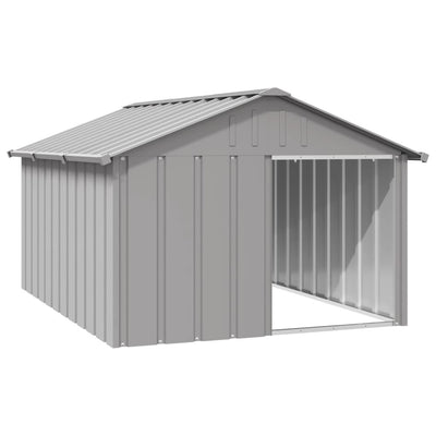 vidaXL Dog House Anthracite 116.5x103x81.5 cm Galvanised Steel