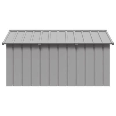 vidaXL Dog House Anthracite 116.5x103x81.5 cm Galvanised Steel