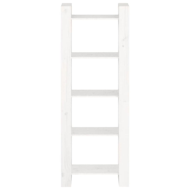 vidaXL Book Cabinet/Room Divider Black 60x35x160 cm Solid Wood