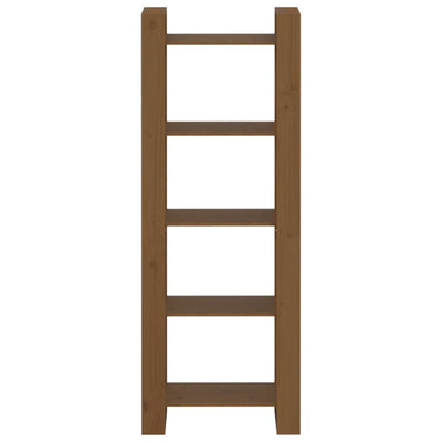 vidaXL Book Cabinet/Room Divider Black 60x35x160 cm Solid Wood