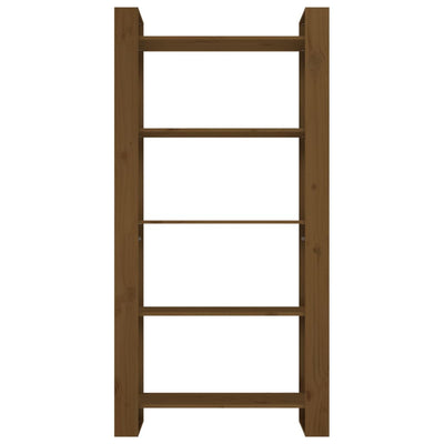 vidaXL Book Cabinet/Room Divider Black 80x35x160 cm Solid Wood