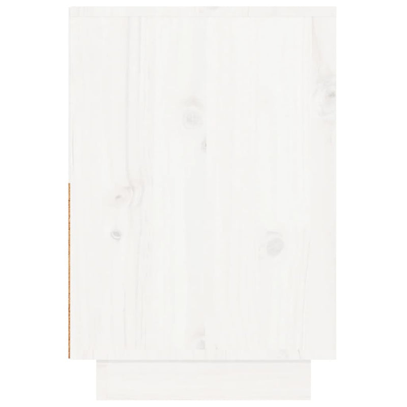 vidaXL Bedside Cabinets 2 pcs Black 60x34x51 cm Solid Wood Pine